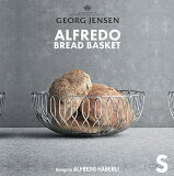 Georg Jensen / ジョージ ジェンセン　Alfredo Bread Basket ブレッドバスケット(S) 3586306アルフレッド ハベリ(ALFREDO HABERLI)/テーブルウェア/パン/かご/ステンレス