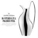 Georg Jensen ジョージ ジェンセン MASTERPIECES HK ピッチャー 0.75 L 3586847ミラー仕上げ 水差し スカンジナビアン デザイン Henning Koppel ヘニング コッペル ステンレススティール