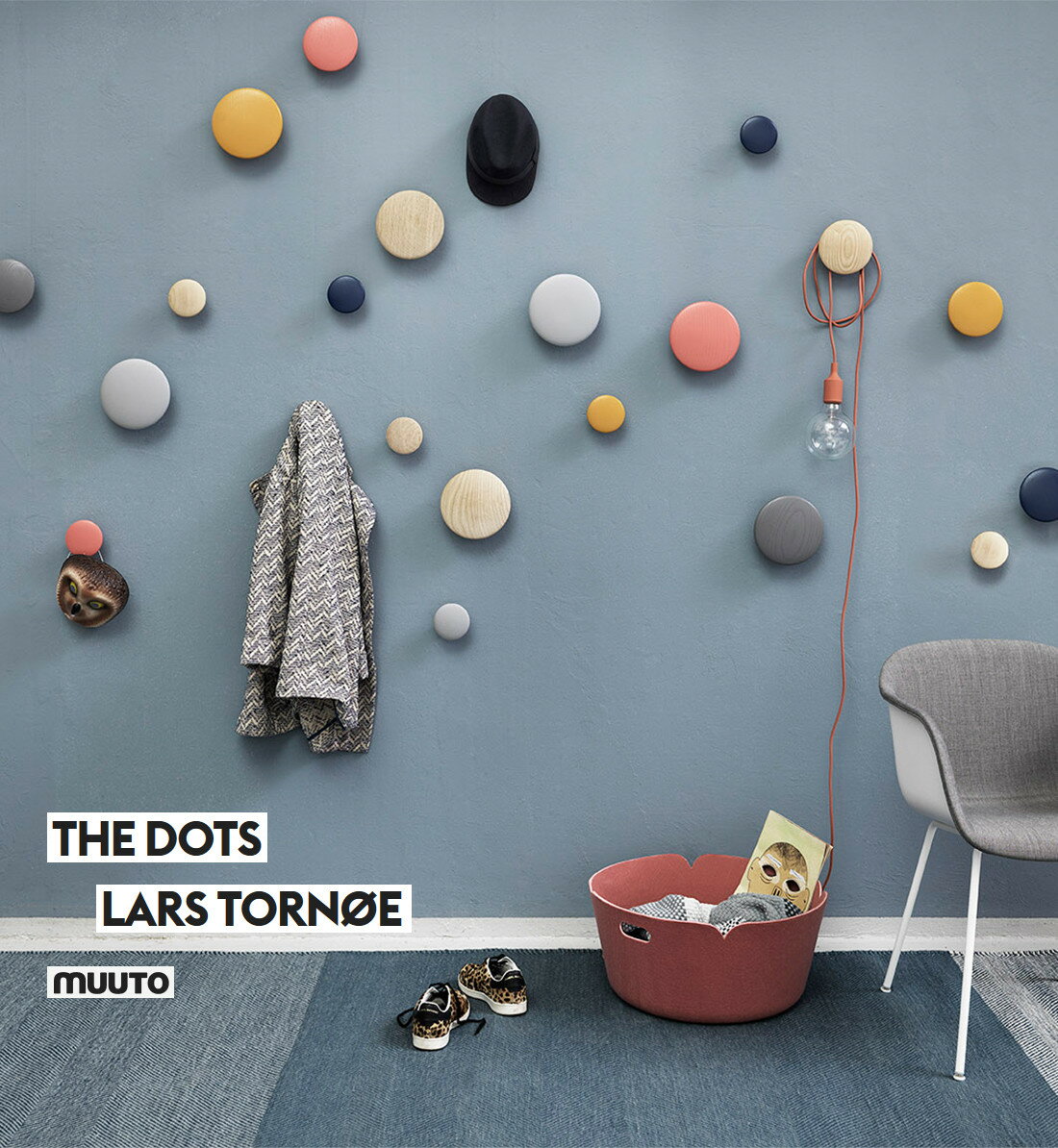 【店舗クーポン発行中】MUUTO ムート MUUTOの収納雑貨 THE DOTS ドッツ S-サイズ※1個づつの販売となります。 北欧