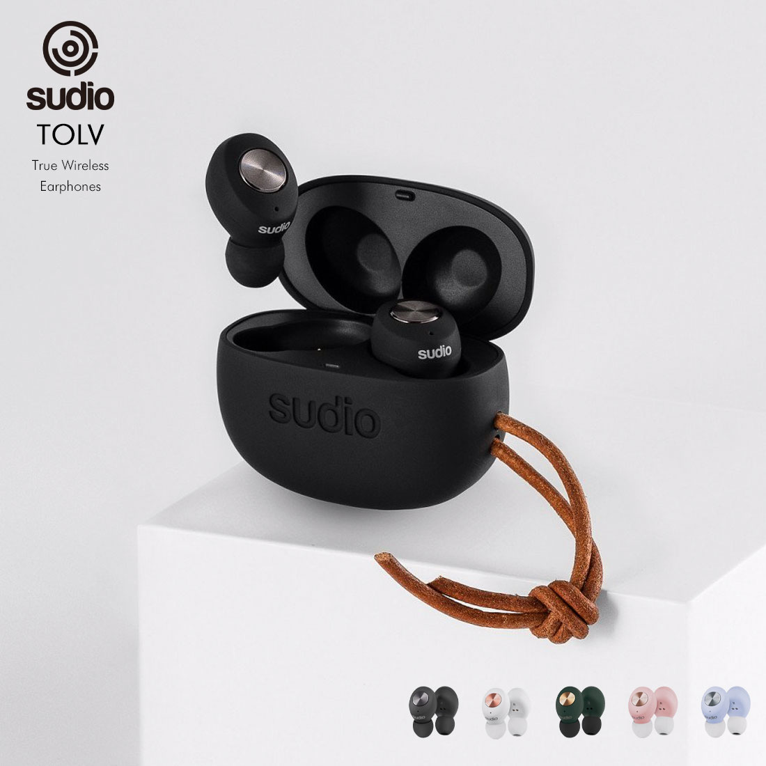 【店舗クーポン発行中】SUDIO/スーディオ　TOLVワイヤレスイヤフォンBluetooth 5.0 対応 イヤホン 完全ワイヤレスのサムネイル