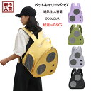 ペットリュック 猫 キャリーバッグ ペットキャリー キャリー 犬 リュック 軽量 折りたたみ ペット バッグ キャリーケース ペットキャリーバッグ ペットキャリ...