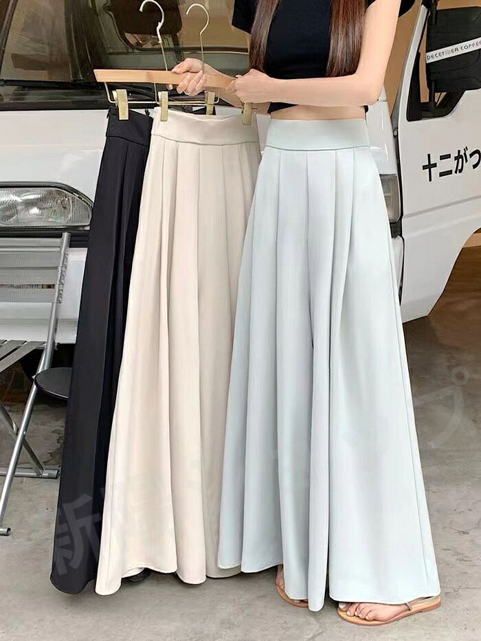 ワイドパンツ スカーチョ レディース きれいめ 春 秋 韓国ファッション スラックス...