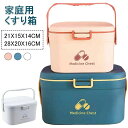【新発売限定記念価格!】救急箱 薬箱 北欧風 大容量 可愛い おしゃれ くすり箱 薬ケース 薬入れ 小物入れ インテリア フタ付き 手提げ 持ち運び便利 収納 ...