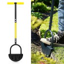 【新発売記念価格!】芝生カッター 芝生手入具 ターフカッター ステップ付き 全長108.5cm 芝刈りシャベル 芝刈り機 雑草除去 エッジャー芝生ツール 園芸 ...