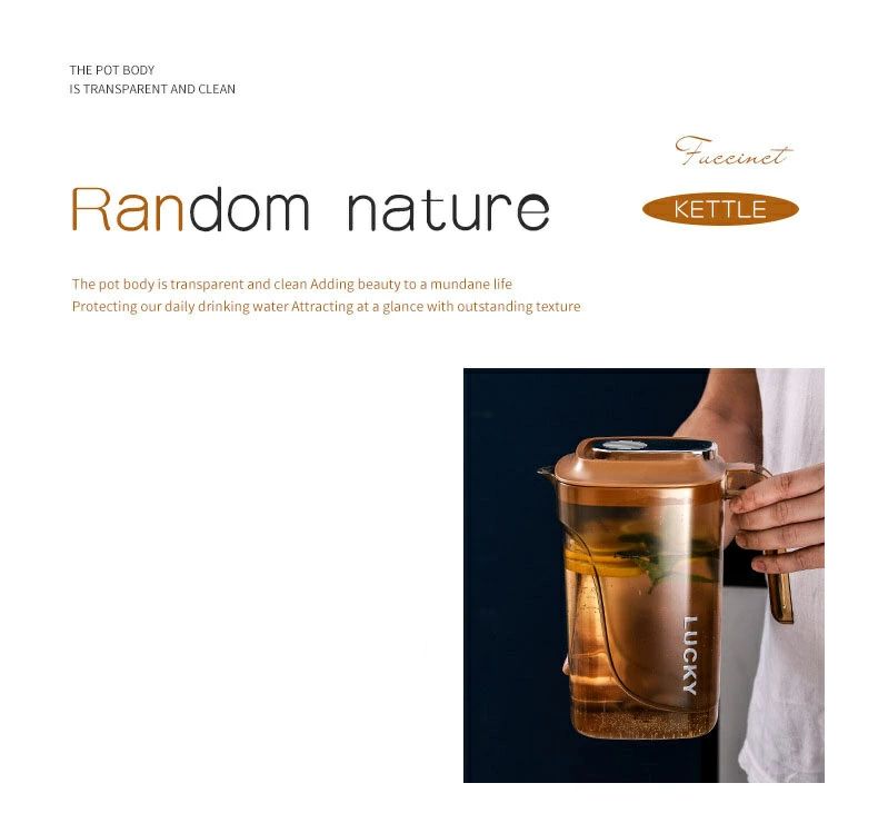 【クーポン最大1000円OFF】ウォーターボトル 冷蔵庫ポット 麦茶ポット 2.2L お茶ポット 冷水筒 水差し 耐熱 2.2リットル ドリンクピッチャー ドリンクボトル おしゃれ 水タンク 水筒 耐冷 飲料水 お茶 炭酸 飲料水バケット 密封性がよい 洗いやすい 家庭 お店用