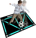 【新発売記念価格!】サッカーマット サッカー練習用マット 90x60cm トレーニングマット ドリブル練習ラグ サッカーボール 収納バッグ フットワーク訓練・P...