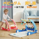 【新発売限定記念価格!】ベビージム プレイジム&ウォーカー 押し車 室内遊具 知育おもちゃ付き 赤ちゃん ベビー おもちゃ 0歳 お昼寝 玩具 出産祝い プレゼ...