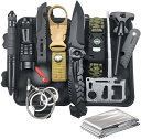 【255時間限定価格】緊急 サバイバルツール 登山/旅行/自宅/出張/アウトドア 小さい収納便利 ホーム救急キット 多機能戦術キット民間準備緊急キット 緊急サバイバルキット応急処置セット 防災用 救急セット
