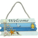 【255時間限定価格】ドアプレート ウエルカムボード welcome プレート 地中海風 玄関小物 インテリア 風水