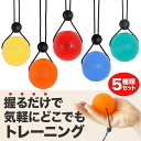 ボールを握るだけ 握力トレーニング ハンドトレーニング 指の強化 リハビリ 指 握力 落下防止の紐付き 指エクササイズ 5個セット(4)