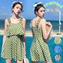 【新発売限定記念価格!】水着 ワンピース 可愛い レディース オシャレ ママ水着 おしゃれ 女 オトナ女子 女性 大人 大きいサイズ 洋服みたい 流行 ボーダー 吸水速乾 20代 30代 40代 フリル お洒落 セクシー お腹 かわいい オールインワン オフショルダー 体型カバー