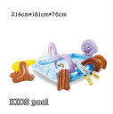【166時間限定価格】プール ビニールプール pool 子供用プール ベビープール プール 玩具プール 家庭用プール 水遊び 家庭用 屋外用 プール ミニプール かわいい おしゃれ 赤ちゃん プール 水遊びプール ベビープール ファミリー プール ファミリープール ボールプール