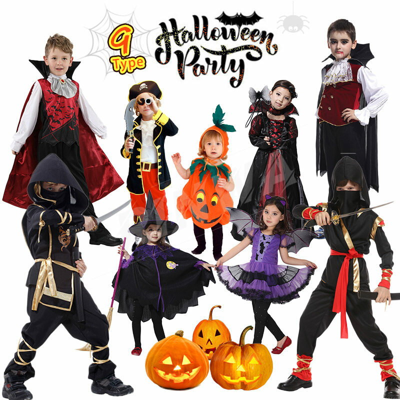 【クーポン最大1000円OFF】ハロウィン 衣装 子供 吸血鬼 バンパイア 悪魔 海賊 魔女 コスプレ 子供用 ..