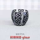 【SALE楽々バザール】♪ 切子グラス パール 黒タンブラー ロックグラス 水割りグラス 6x6x4.8cmおしゃれな 切子 ガラス コップ 焼酎ギフト包装でき...