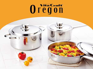 【VitaCraft Oregon】ビタクラフト オレゴン片手鍋18cm No8671【IH・ガス対応】