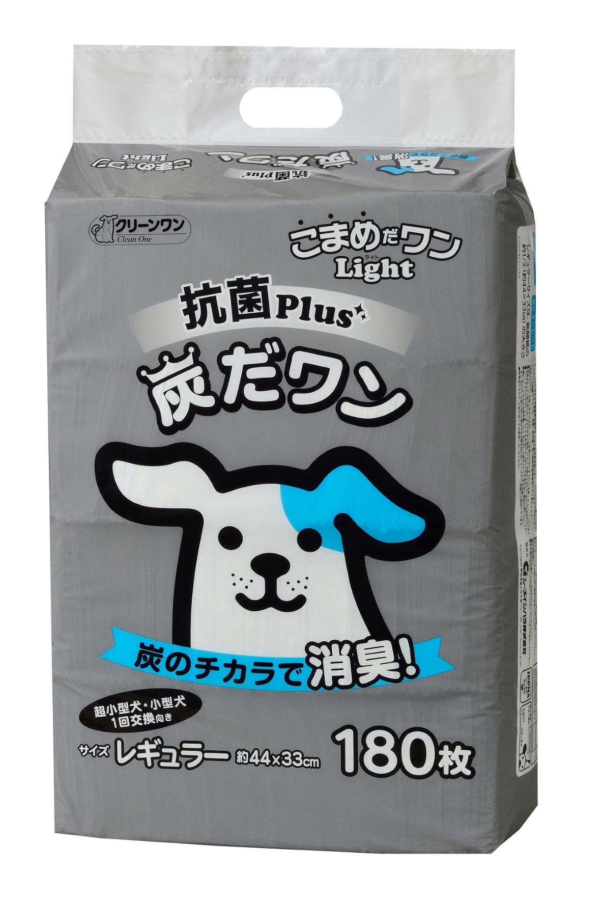 クリーンワン こまめだワンLight 炭だワン レギュラー 180枚