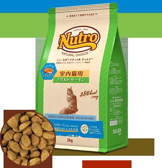 ニュートロナチュラルチョイス キャット 室内猫用 アダルト サーモン 500g ニュートロナチュラルチョイス キャット 室内猫用 アダルト サーモン 500g