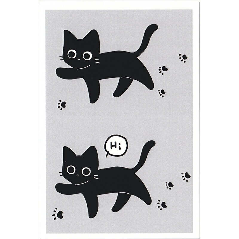 chaco ポストカード Walking cat 【同梱B】