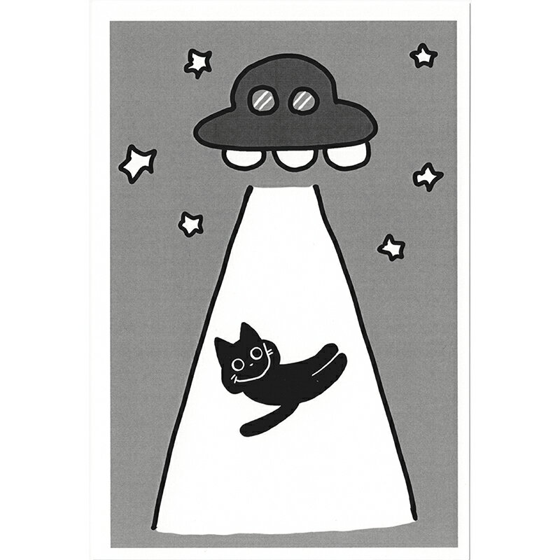 chaco ポストカード UFO 【同梱B】