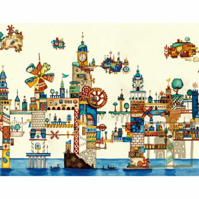 空想街雑貨店 ポストカード 星の文明 【同梱A】