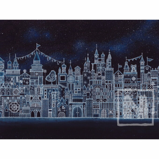 空想街雑貨店 ポストカード クリスタルの文明 【同梱A】