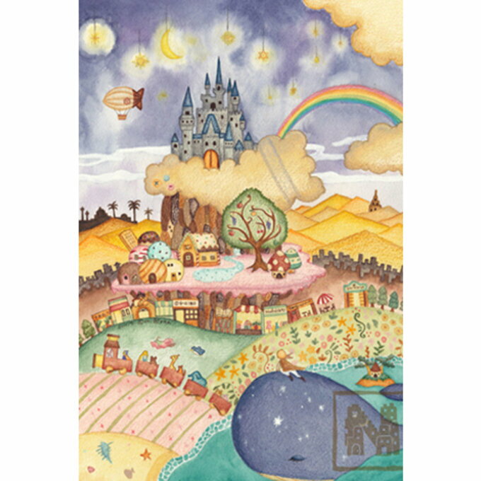 空想街雑貨店 ポストカード ガールズワールド 【同梱A】