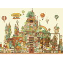空想街雑貨店 ポストカード 画材の王国 【同梱B】