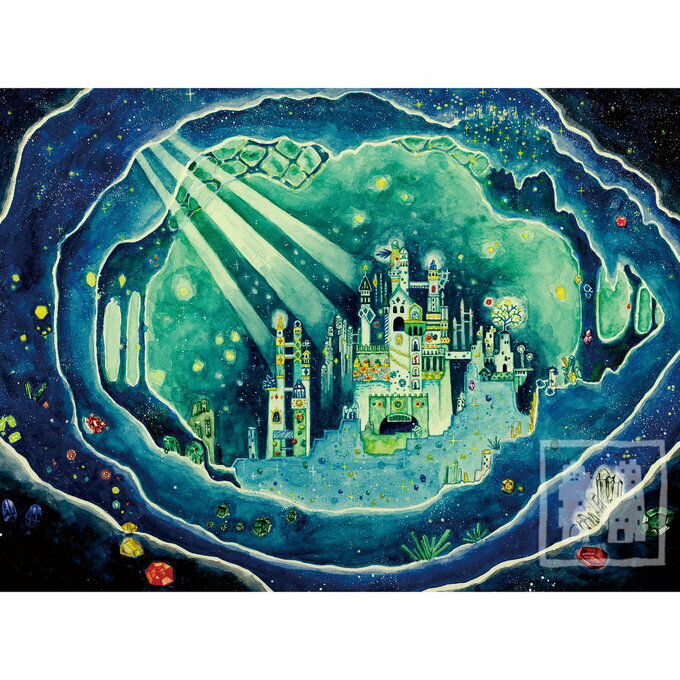 空想街雑貨店 ポストカード ミネラルメトロポリス 【同梱A】