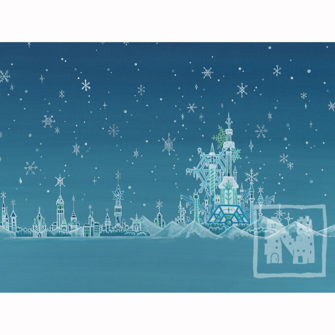 空想街雑貨店 ポストカード クリスタルスノー神殿 【同梱A】