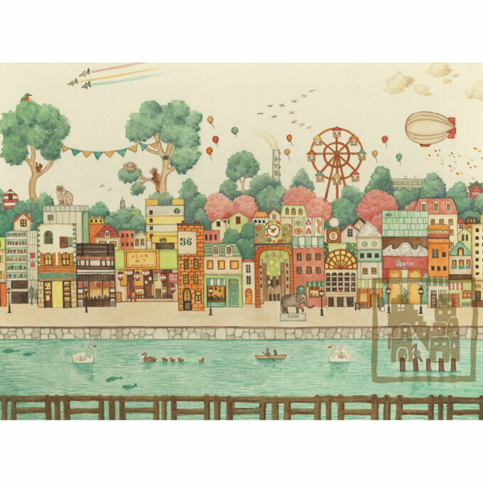 空想街雑貨店 ポストカード 吉祥寺ファンタジー 【同梱A】