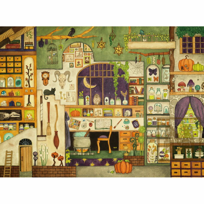 空想街雑貨店 ポストカード 魔法使いの部屋 【同梱A】