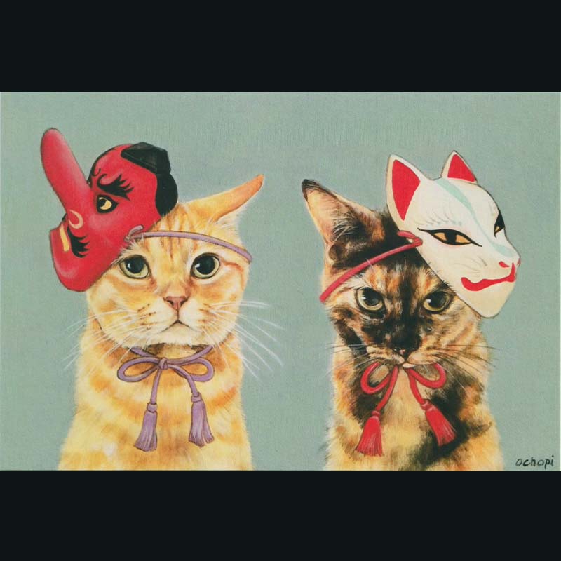 ochopi ポストカード 「ウメとポチくん」 【同梱A】