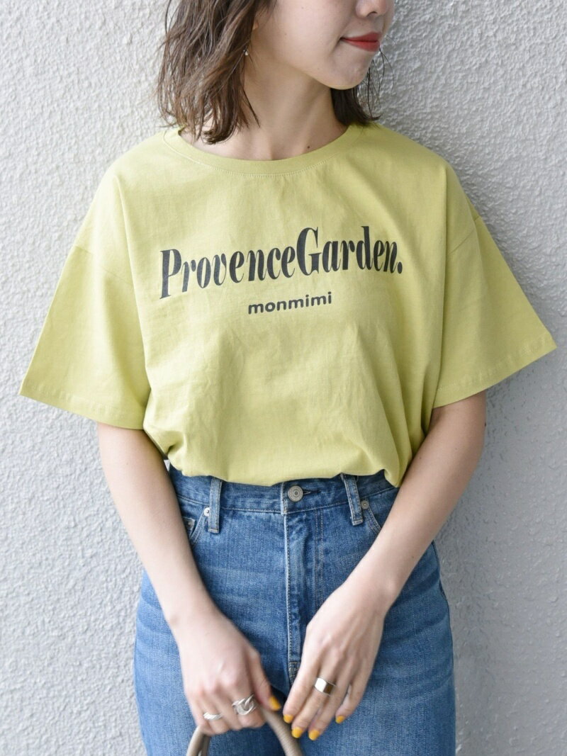 【SHIPS any別注】MONMIMI: プリント Tシャツ2 SHIPS any シップス トップス カットソー・Tシャツ グレー ホワイト グリーン[Rakuten Fashion]