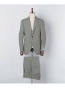【SALE/40%OFF】SHIPS: ラグジュアリー フォックス ハウンドトゥースチェック スーツ SHIPS MEN シップス スーツ・フォーマル セットア...