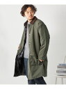 シップス 【SALE／30%OFF】【SHIPS any 別注】Bollington: フィールド ロングコート SHIPS any シップス ジャケット・アウター ステンカラーコート グリーン ブラック ベージュ ネイビー【RBA_E】【送料無料】[Rakuten Fashion]