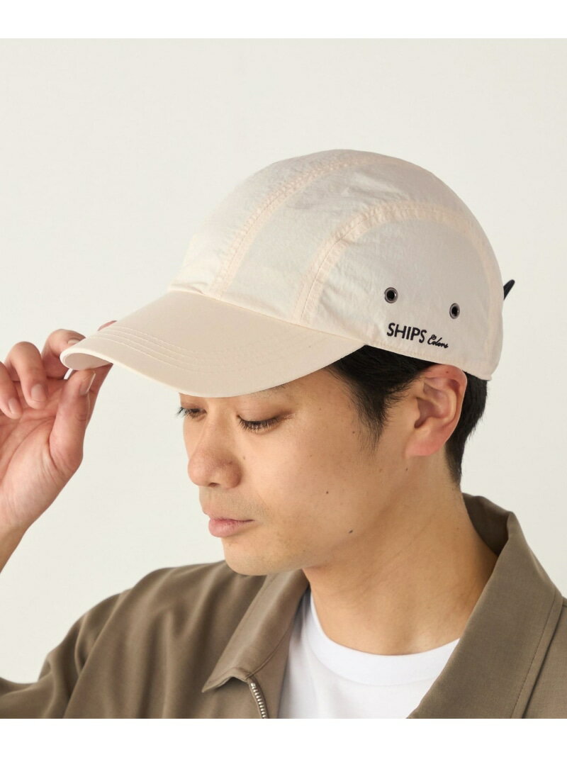 Rakuten - SHIPS Colors:＜UVカット・遮熱・吸水速乾＞ヒート シールド キャップ◇ SHIPS Colors シップス 帽子 キャップ ブラック ベージュ[Rakuten Fashion]