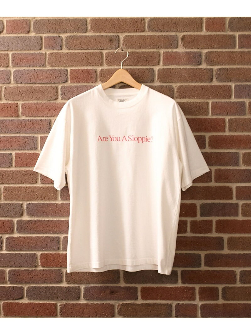 Rakuten - SHIPS: AUTHENTIC コットン プリント Tシャツ SHIPS MEN シップス トップス カットソー・Tシャツ レッド ホワイト ネイビー イエロー【送料無料】[Rakuten Fashion]