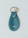 SHIPS: SAFFIANO LEATHER シューホーン キーホルダー SHIPS MEN シップス ファッション雑貨 チャーム・キーチェーン グリーン ネ...