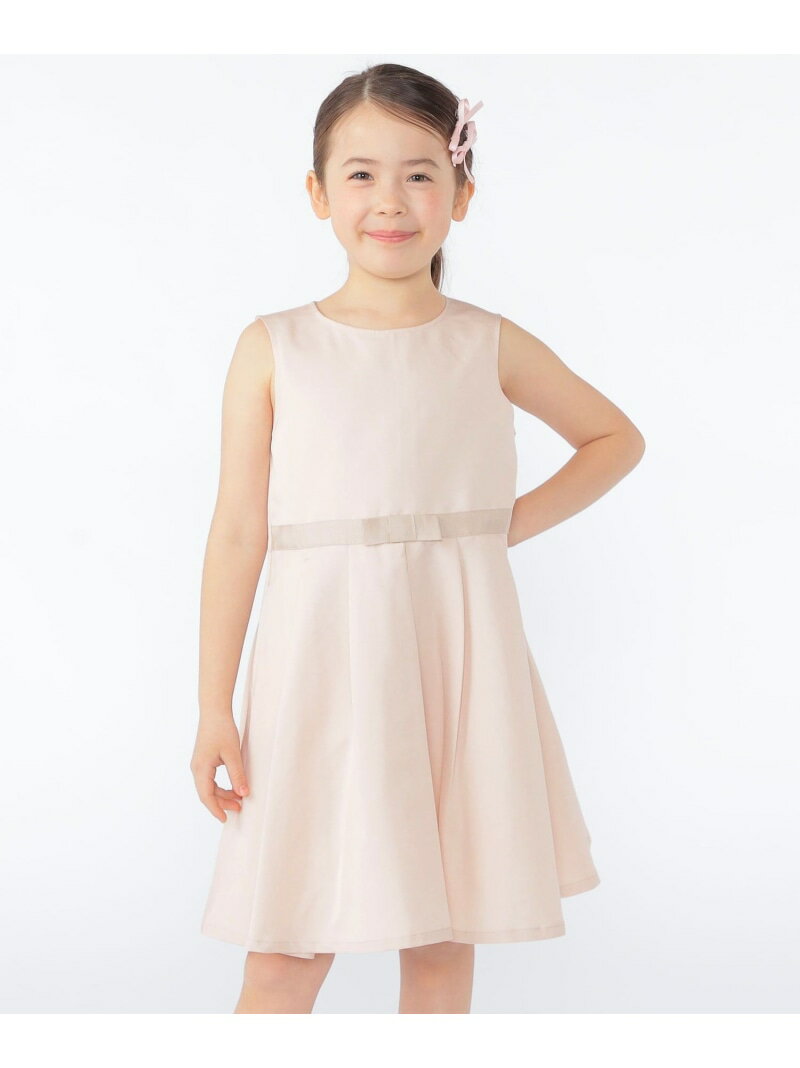 SHIPS KIDS:110~130cm /セレモニー ノースリーブワンピース SHIPS KIDS シップス ワンピース・ドレス ワンピース ピンク ネイビー【送料無料】[Rakuten Fashion]