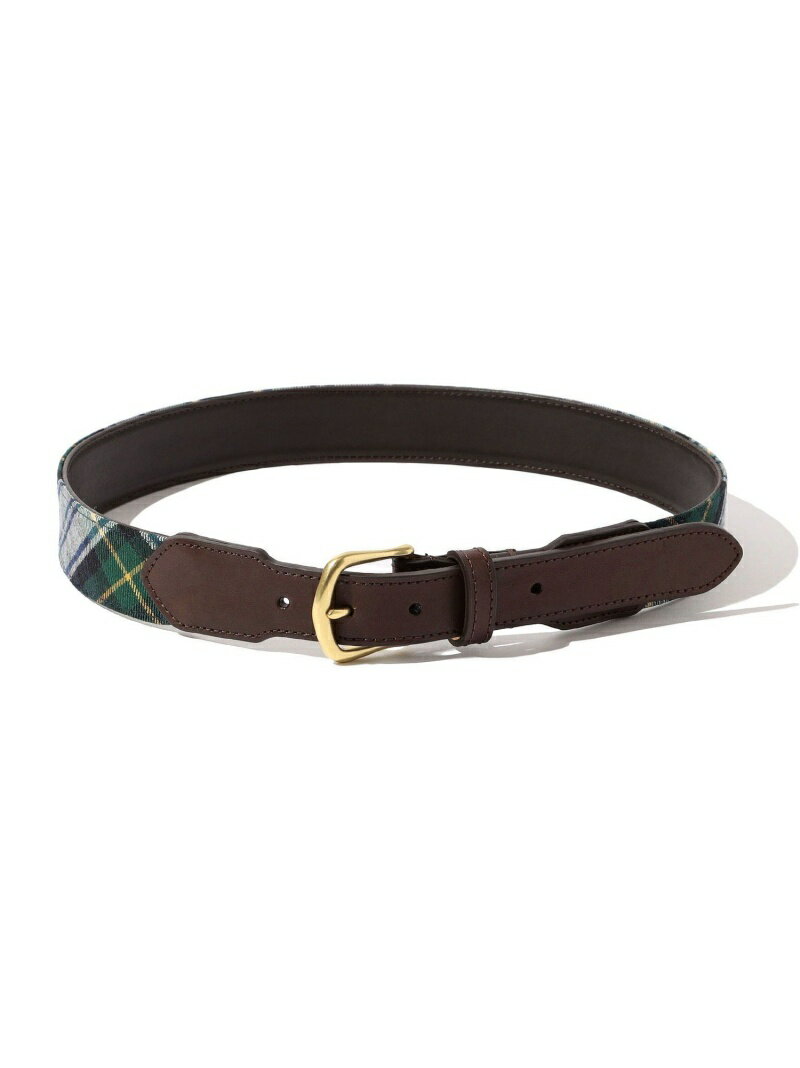 【Southwick別注】F.H. WADSWORTH: Leather Tab Belt SHIPS シップス ファッション雑貨 ベルト グリーン グレー レッド ネイビー【送料無料】 Rakuten Fashion