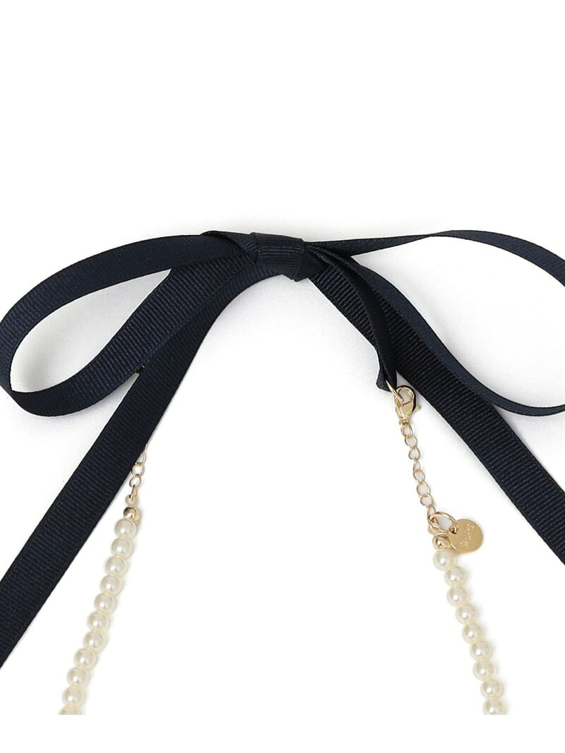 SHIPS KIDS:パール モチーフ 3WAY ネックレス SHIPS KIDS シップス アクセサリー・腕時計 ネックレス ホワイト[Rakuten Fashion]