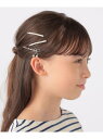 SHIPS KIDS:パール モチーフ ヘアピン セット SHIPS KIDS シップス ヘアアクセサリー バレッタ・ヘアクリップ・ヘアピン ホワイト[Rakuten Fashion]