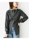 【SALE/40%OFF】【WEB限定】<手洗い可能>ベア テレコ ミドル カーディガン SHIPS WOMEN シップス トップス カーディガン ブラウン パ...
