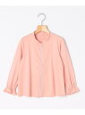 SHIPS KIDS:140~150cm / <UVカット>フリルスリーブ ラッシュガード SHIPS KIDS シップス 水着・スイムグッズ その他の水着・ス...