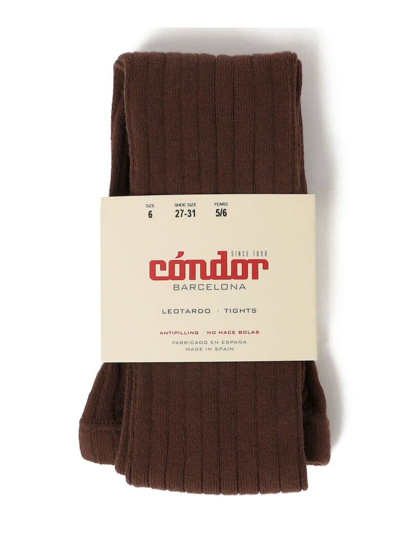condor:100~130cm / ワイドリブ ベーシック タイツ SHIPS KIDS シップス 靴下・レ...