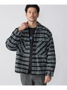 【SALE/60%OFF】【WEB限定】SHIPS: モール チェック ダブルポケット CPO シャツ ジャケット SHIPS MEN シップス ジャケット・ア...