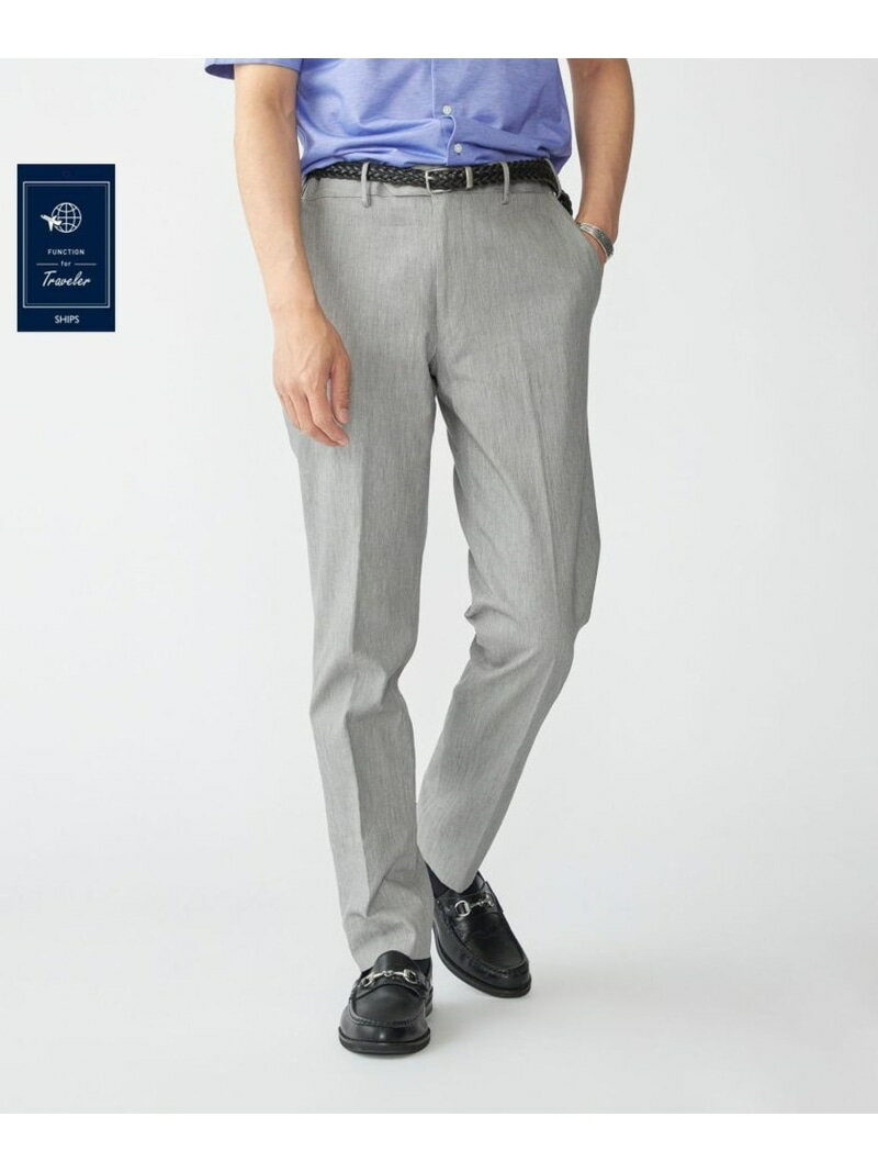 Rakuten - 【SALE／50%OFF】SHIPS: コットン コードレーン スラックス SHIPS MEN シップス パンツ スラックス・ドレスパンツ ベージュ グレー【RBA_E】【送料無料】[Rakuten Fashion]