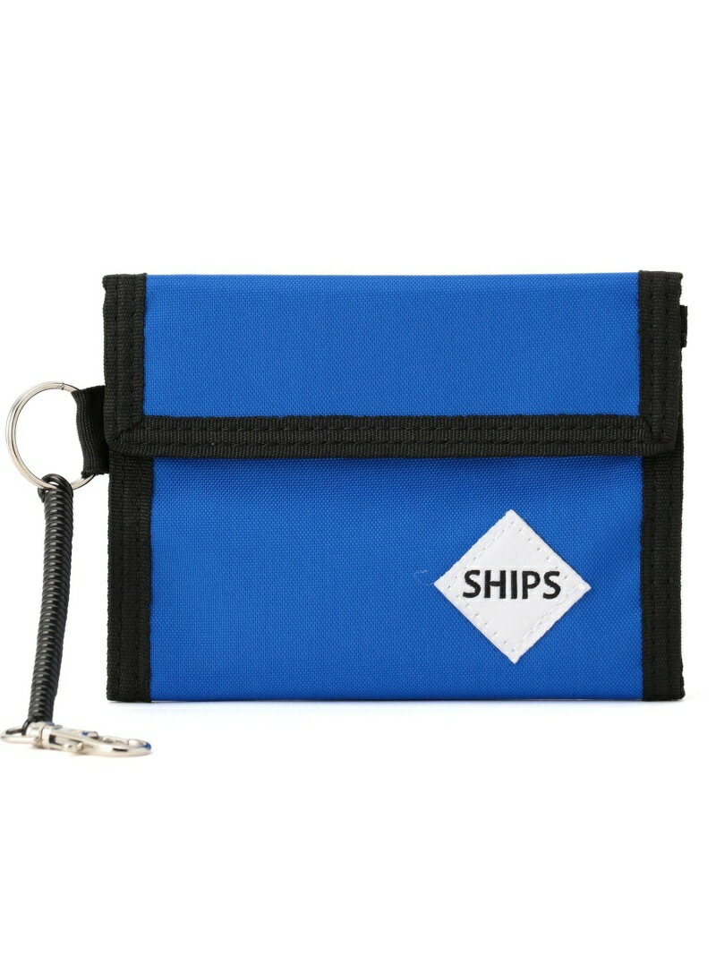 SHIPS KIDS:ロゴ ウォレット SHIPS KIDS シップス 財布・ポーチ・ケース 財布 ブルー グリーン パープ..