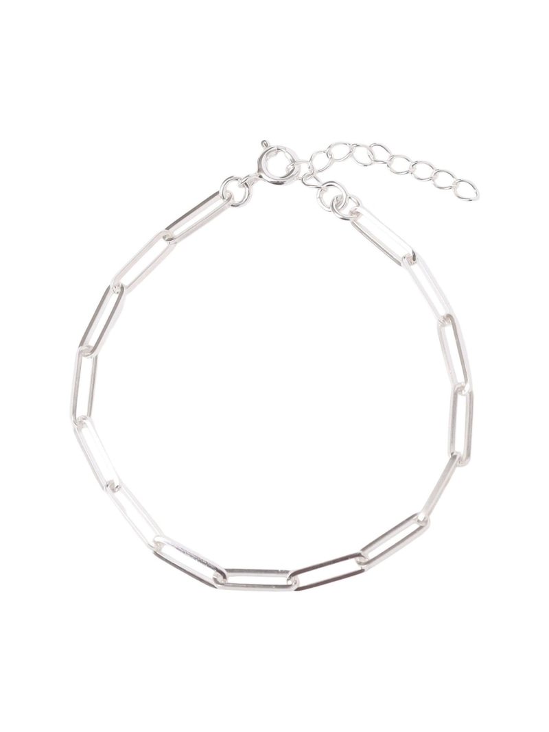 Rakuten - Luasifar:スクエア チェーン ブレスレット SHIPS WOMEN シップス アクセサリー・腕時計 ブレスレット・バングル シルバー【送料無料】[Rakuten Fashion]