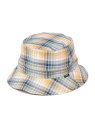 【SALE/40%OFF】SHIPS KIDS:チェック リバーシブル バケット ハット SHIPS KIDS シップス 帽子 ハット ネイビー【RBA_E】[...